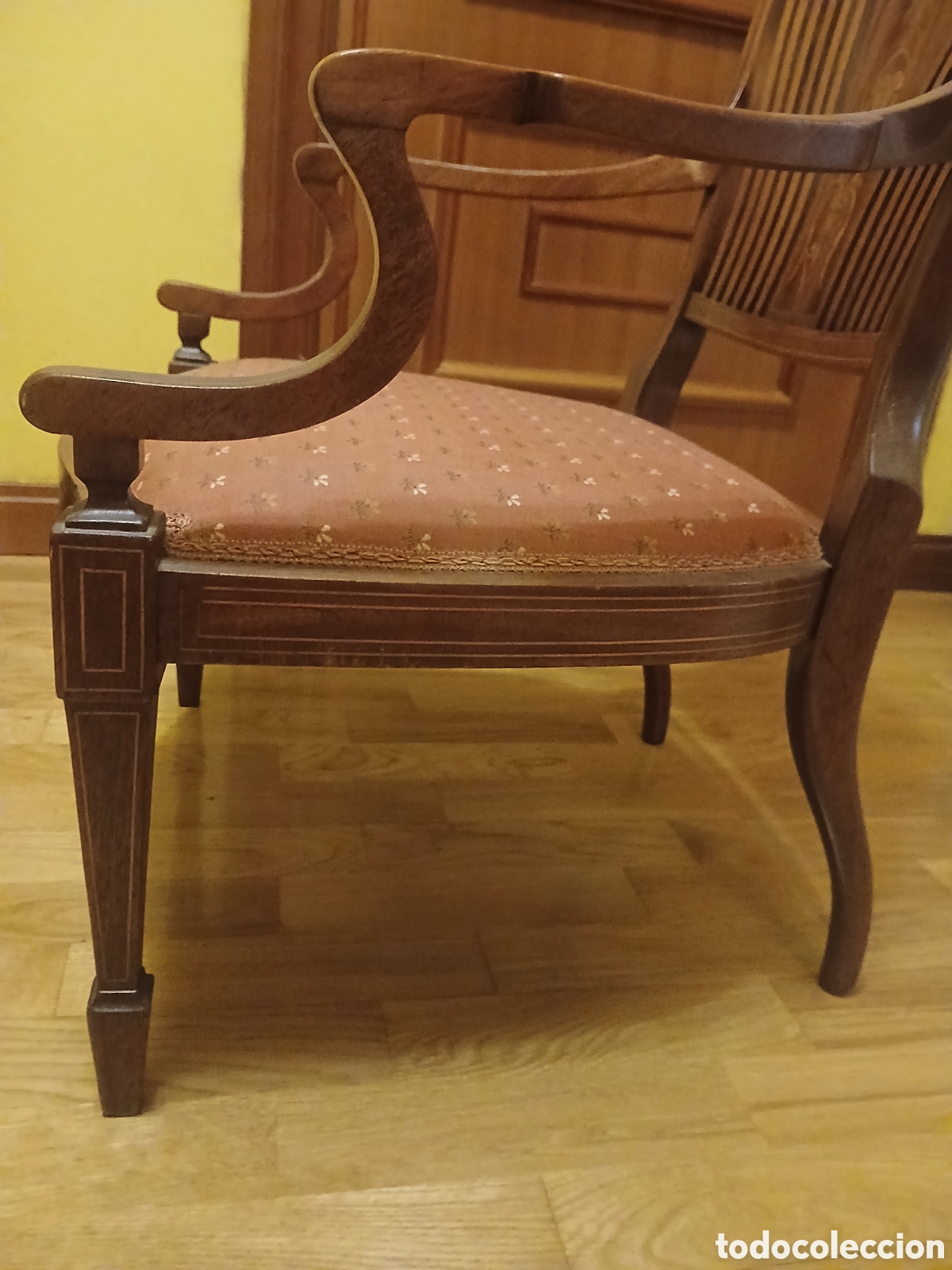 Antig&uuml;edades: Antigo silla de Escritorio - Foto 13