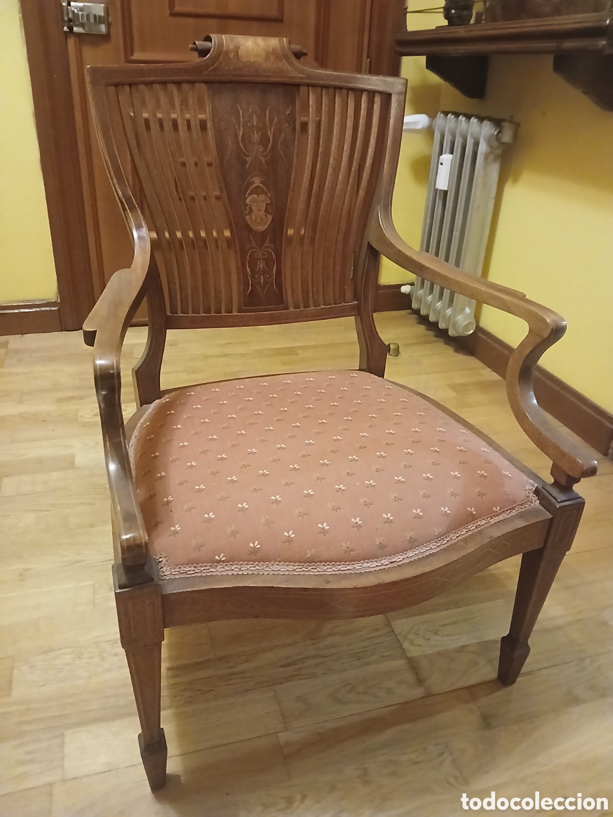 Antig&uuml;edades: Antigo silla de Escritorio - Foto 1