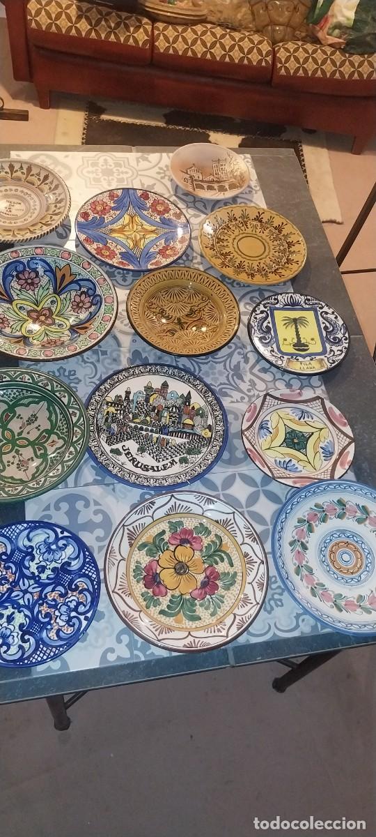 Antig&uuml;edades: Platos pintados a mano - Foto 1