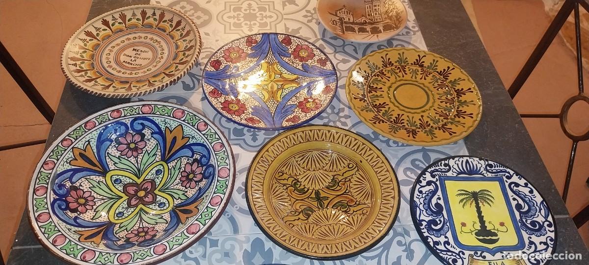 Antig&uuml;edades: Platos pintados a mano - Foto 5
