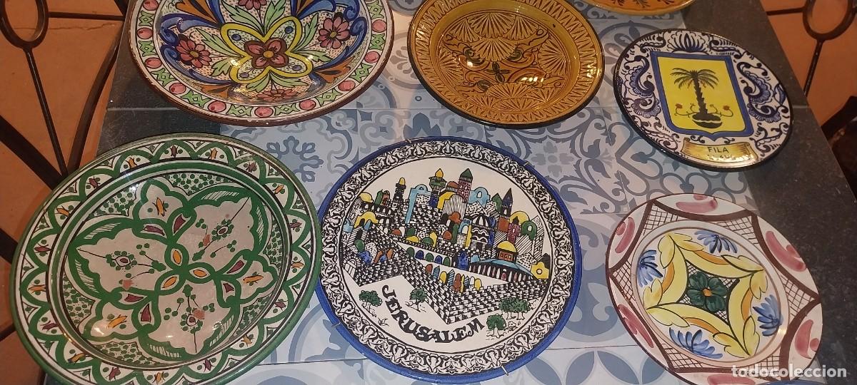 Antig&uuml;edades: Platos pintados a mano - Foto 6