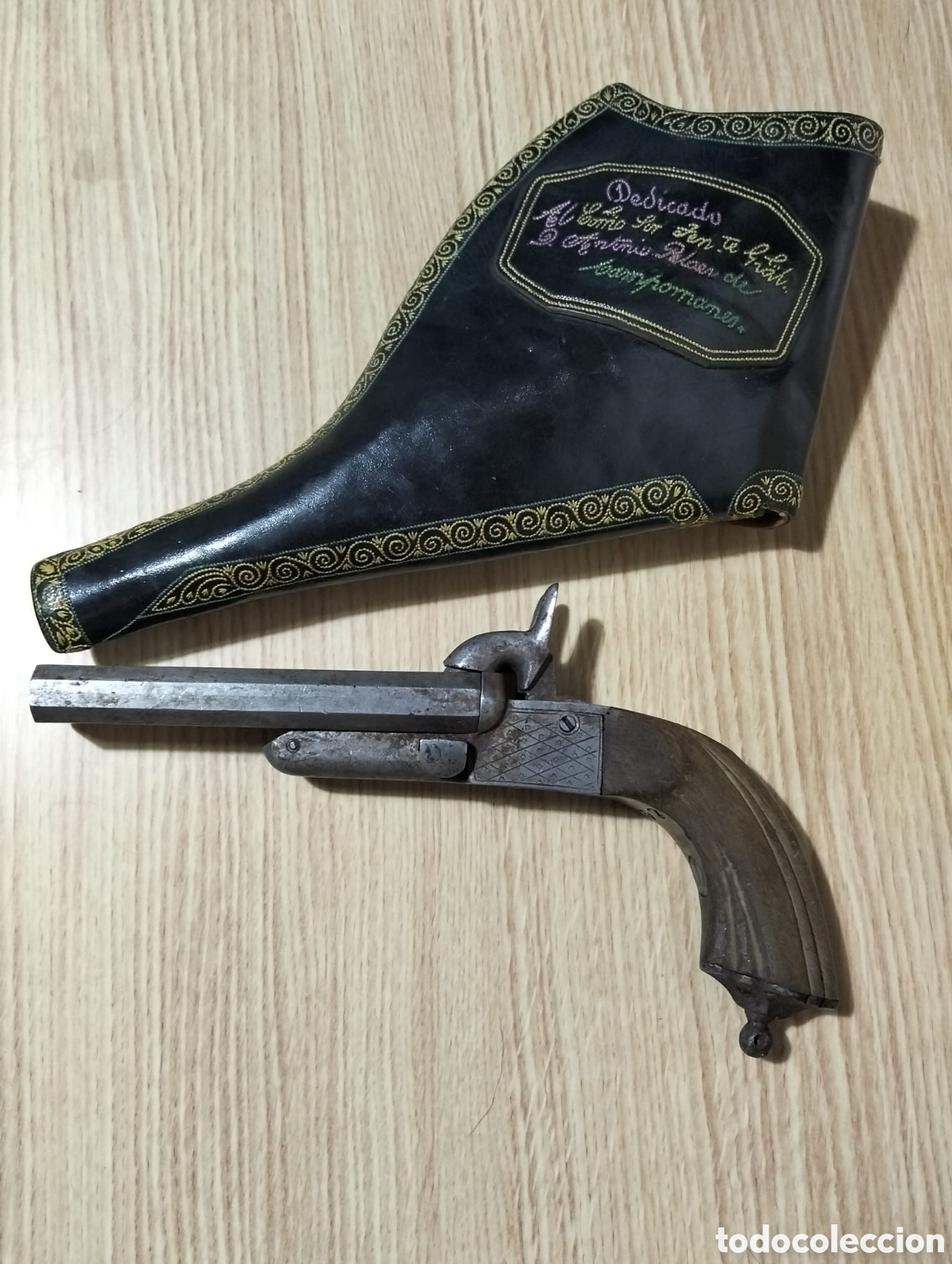 Antig&uuml;edades: Funda y pistola a&ntilde;o 1800 - Foto 6