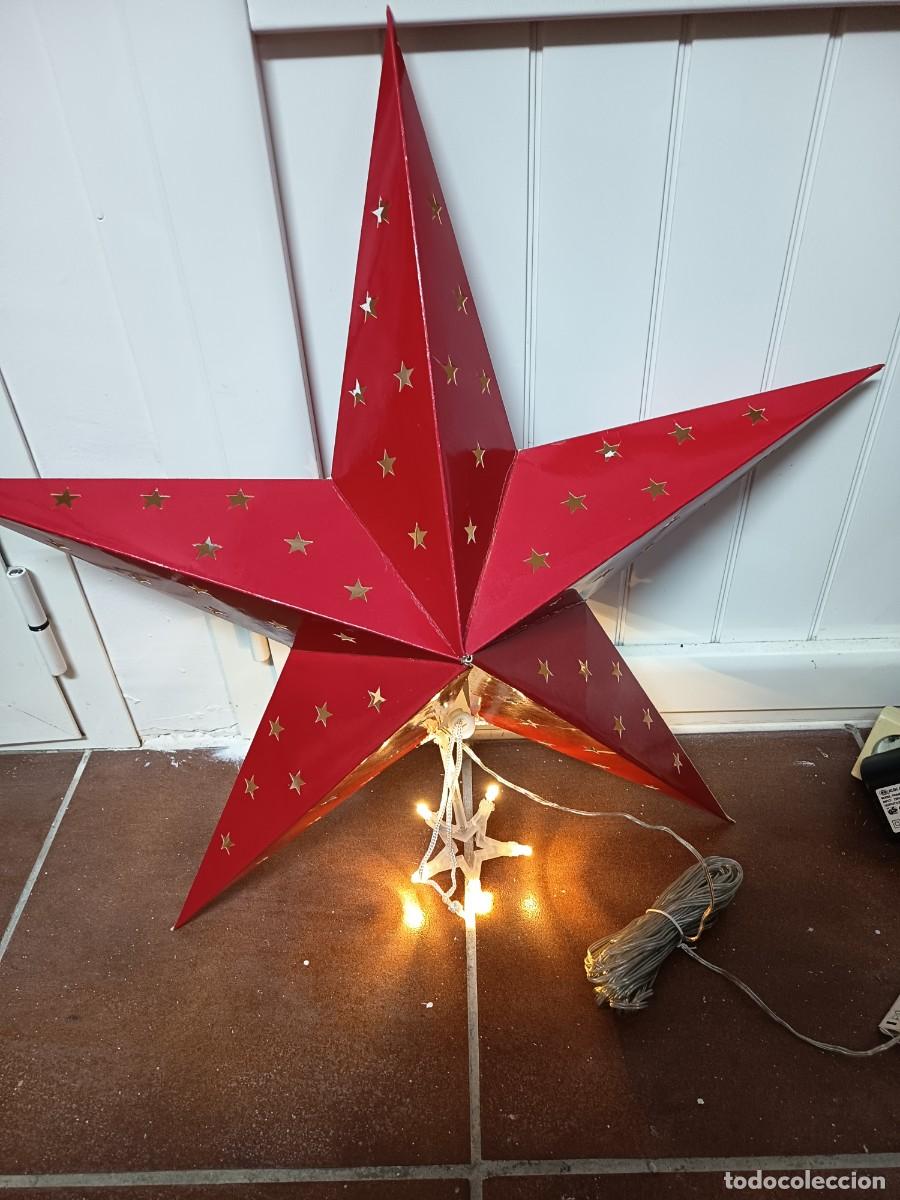 Antig&uuml;edades: Estrella de papel luminosa - Foto 1
