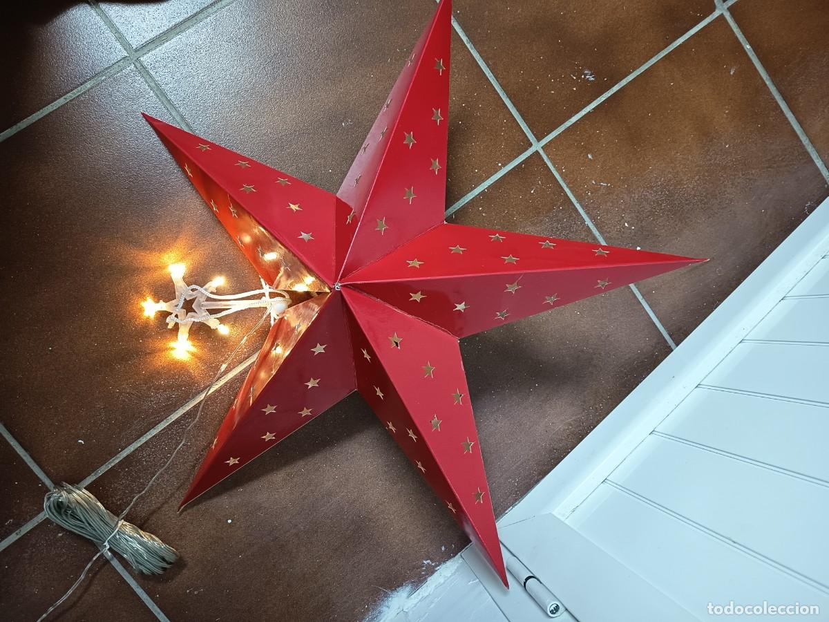 Antig&uuml;edades: Estrella de papel luminosa - Foto 2