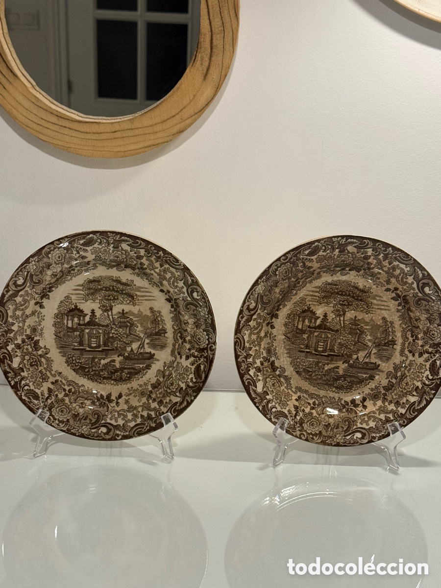 Antig&uuml;edades: Platos cer&aacute;mica colecci&oacute;n - Foto 2