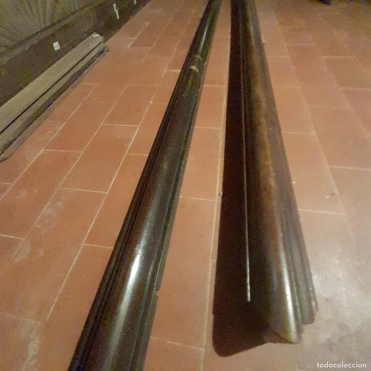 Antig&uuml;edades: DOS MOLDURAS DE CAOBA - Foto 6