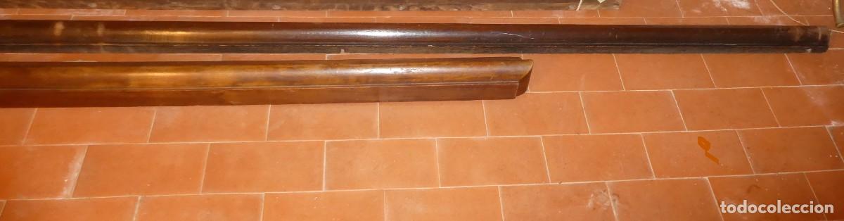 Antig&uuml;edades: DOS MOLDURAS DE CAOBA - Foto 10