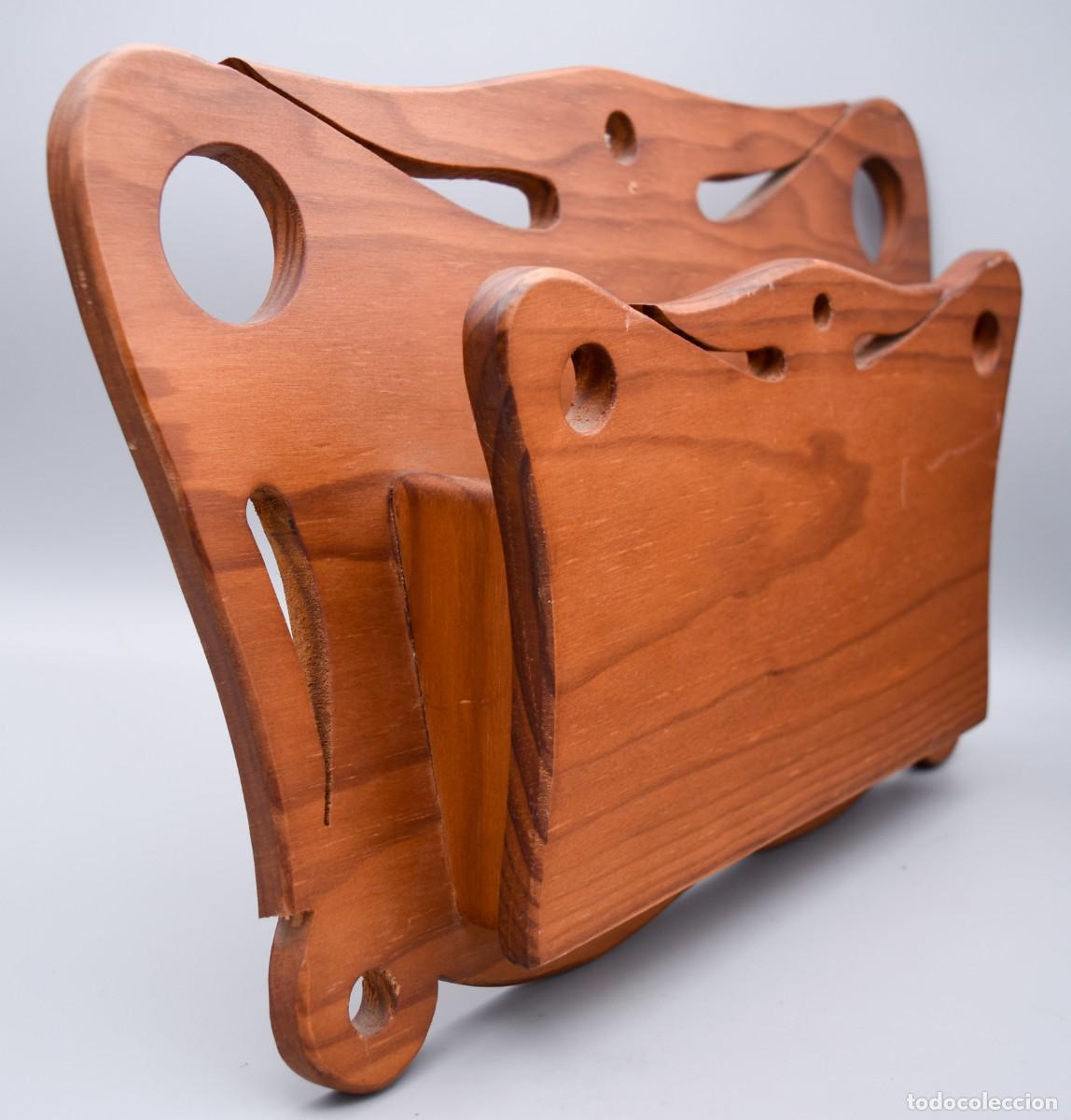 Antig&uuml;edades: Portacartas de madera - Foto 2