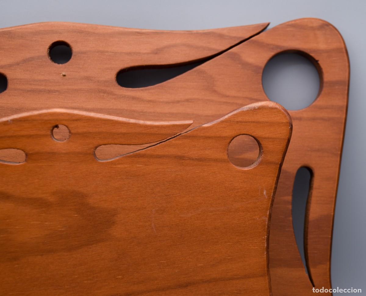 Antig&uuml;edades: Portacartas de madera - Foto 3