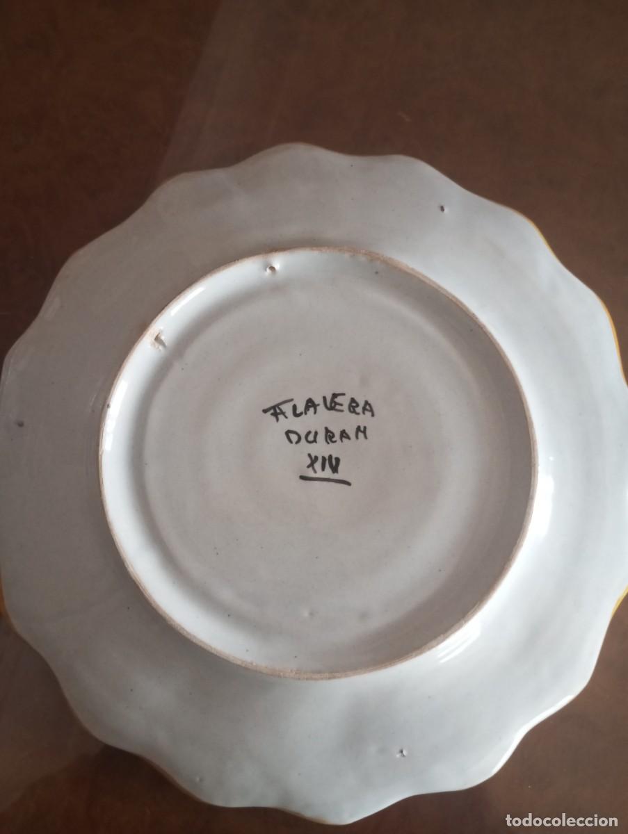 Antig&uuml;edades: PLATO DE TALAVERA DUR&Aacute;N. - Foto 7