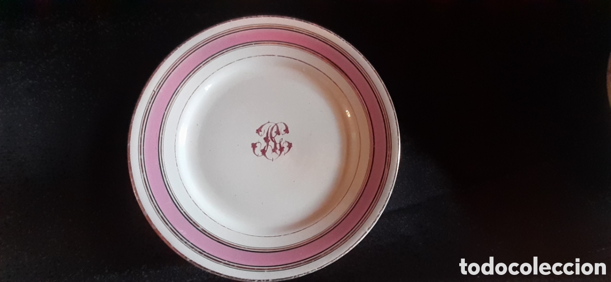 Antig&uuml;edades: Tres platos Postre Pola - Foto 1