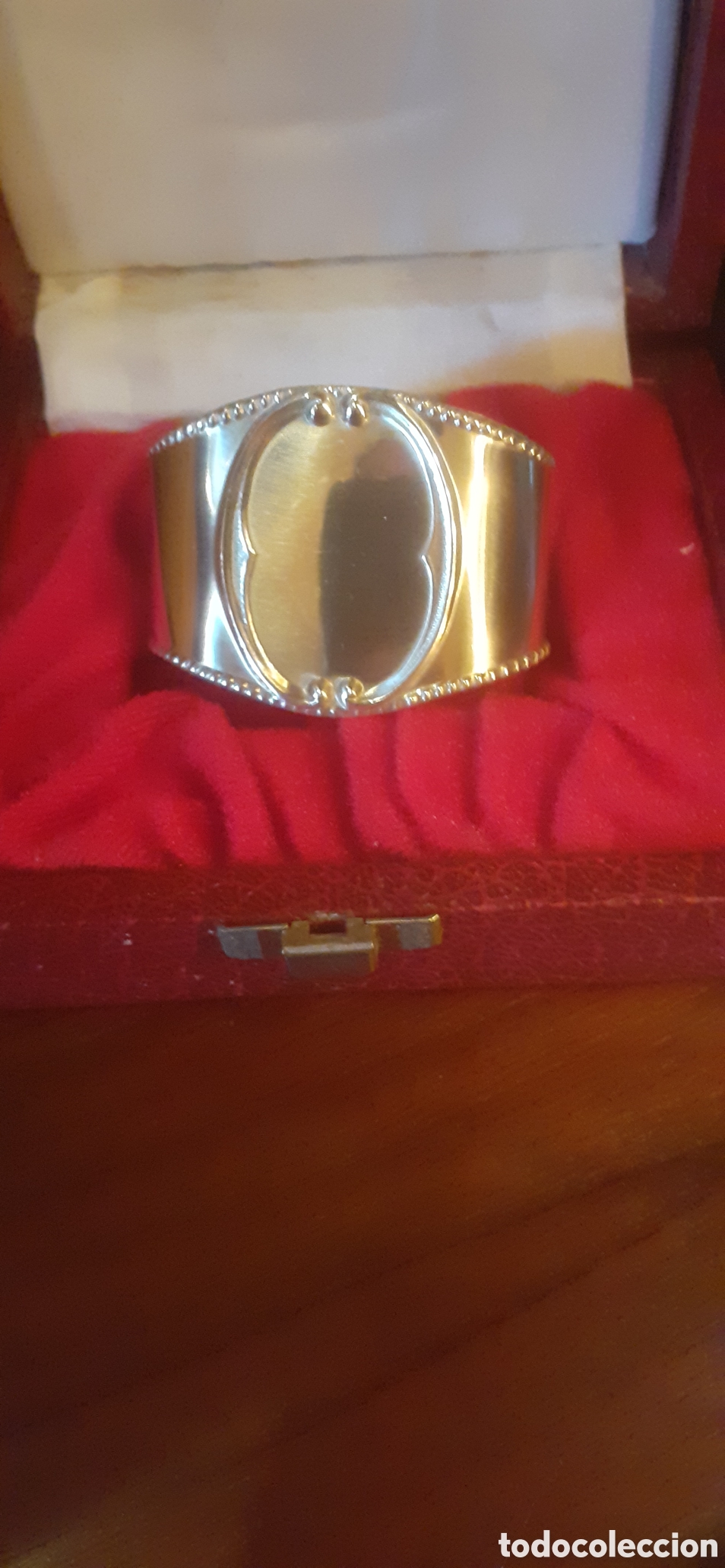 Antig&uuml;edades: Servilletero de Plata con Estuche - Foto 1