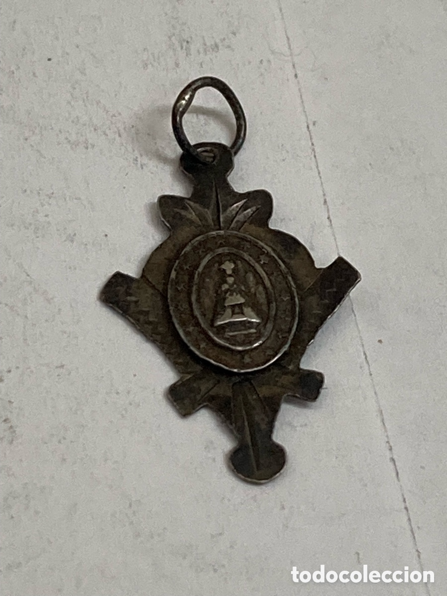 Antig&uuml;edades: Medalla de plata religiosa C473 - Foto 1
