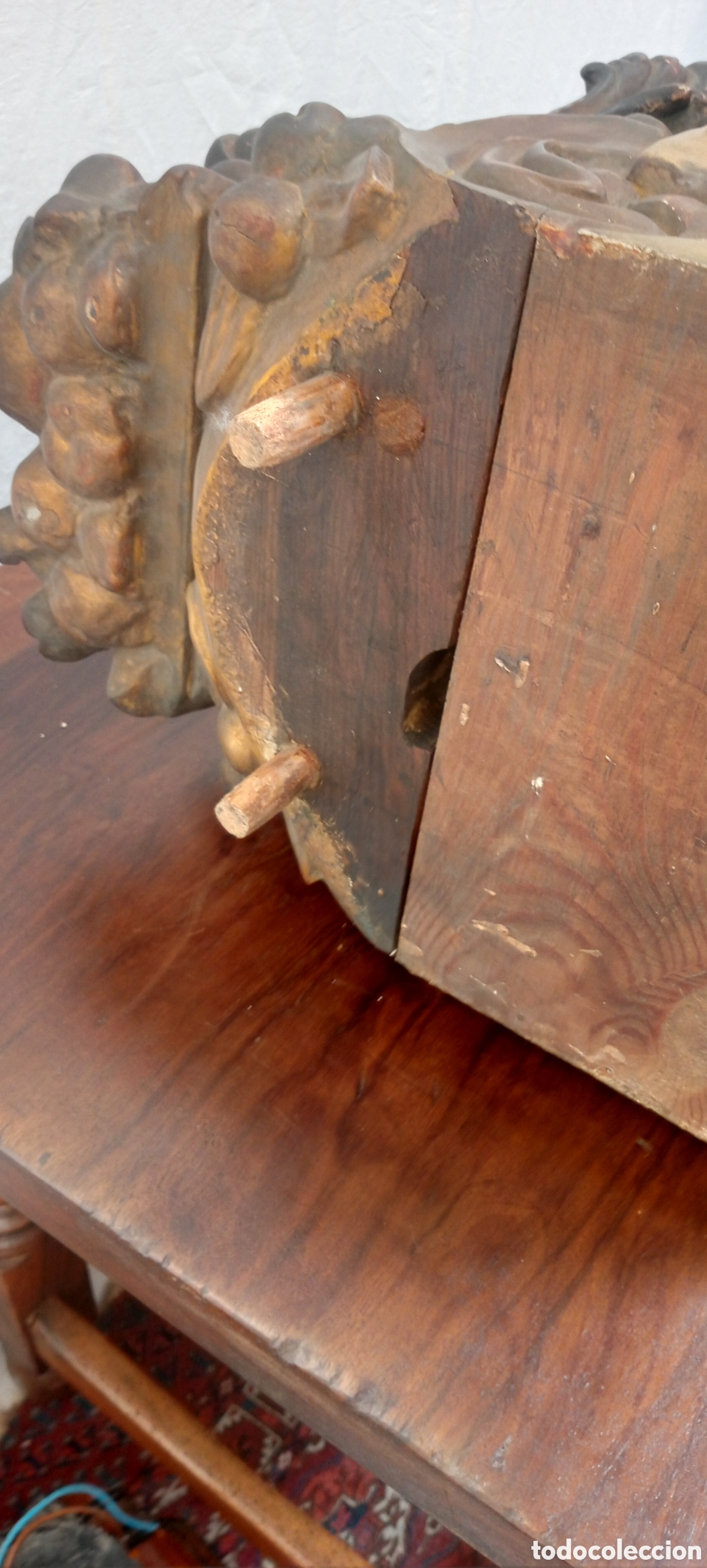 Antig&uuml;edades: M&eacute;nsulas en madera policrom&iacute;a - Foto 11