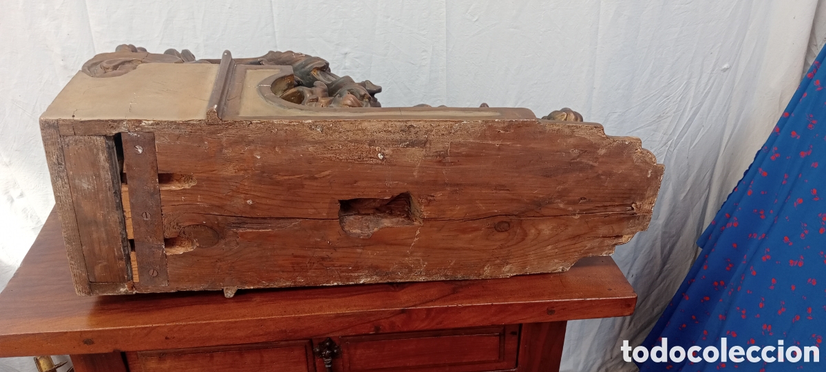 Antig&uuml;edades: M&eacute;nsulas en madera policrom&iacute;a - Foto 14