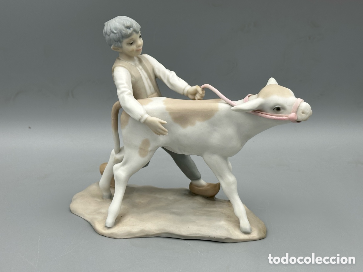Antig&uuml;edades: REF: 01010311.13 &ldquo;NI&Ntilde;O TORO&rdquo; LLADR&Oacute; - Foto 3