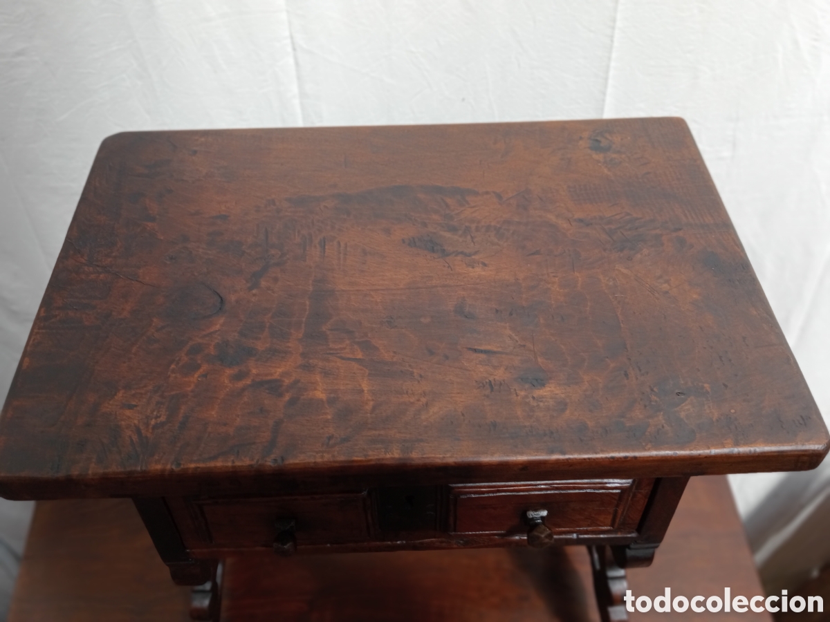 Antig&uuml;edades: Mesa de roble maciza - Foto 2