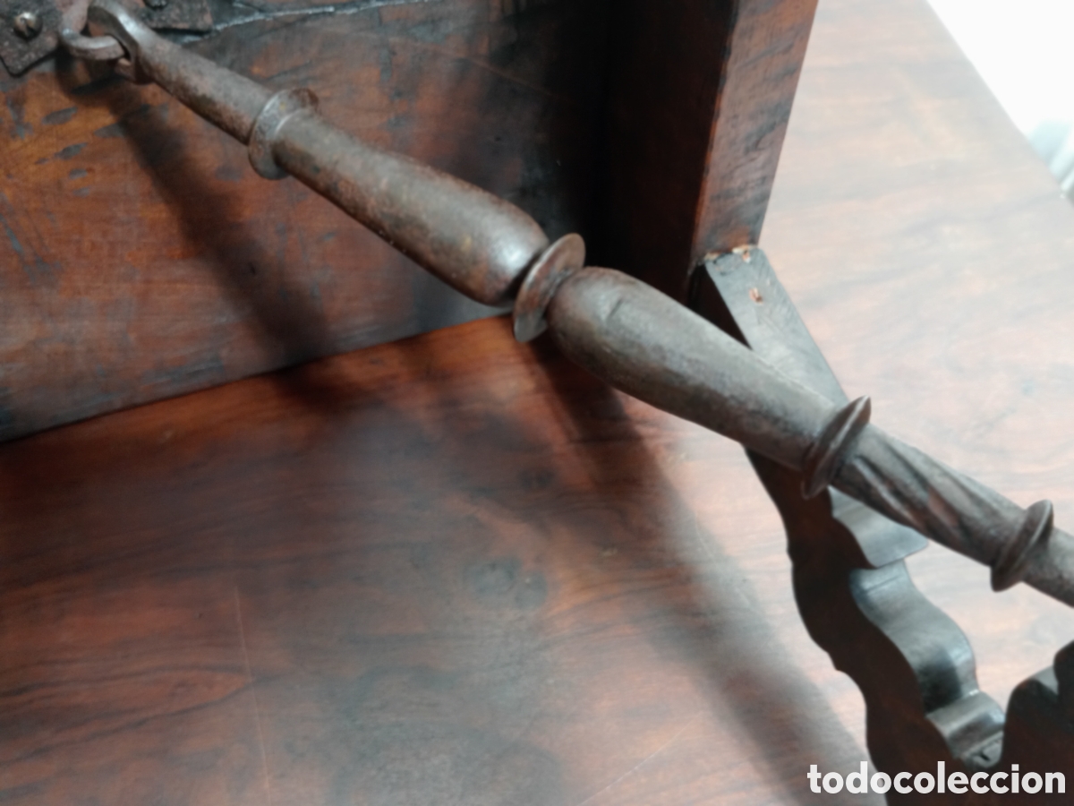 Antig&uuml;edades: Mesa de roble maciza - Foto 8