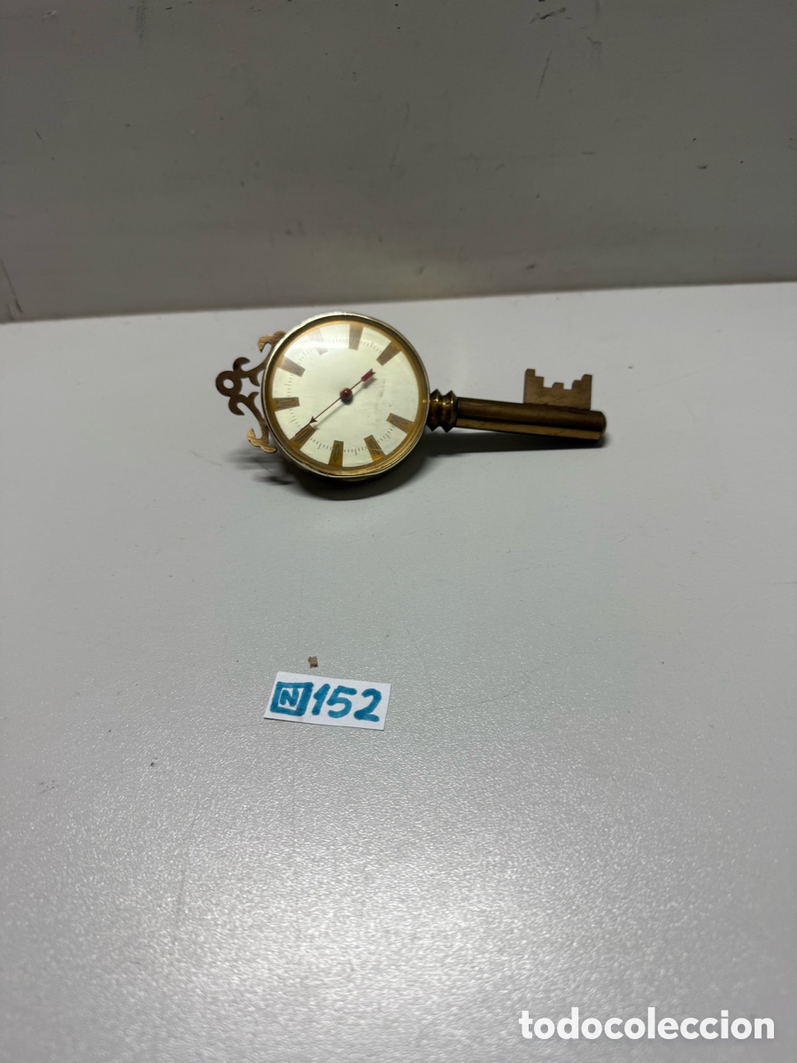 Antig&uuml;edades: Term&oacute;metro vintage coleccionable en forma de llave - Foto 1