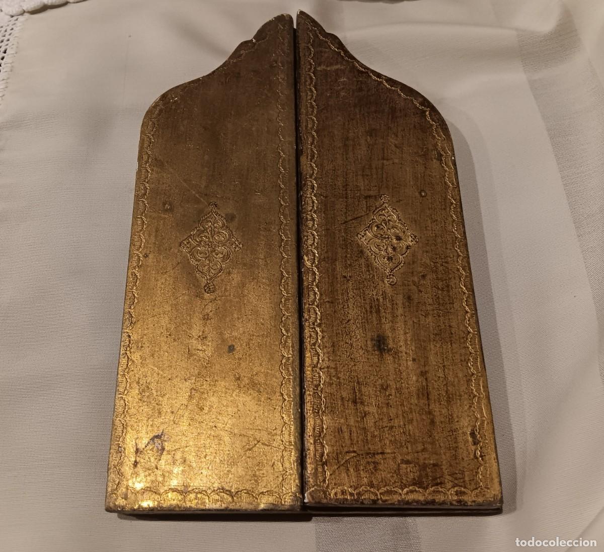 Antig&uuml;edades: Tabla antigua de la virgen ni&ntilde;a - Foto 7