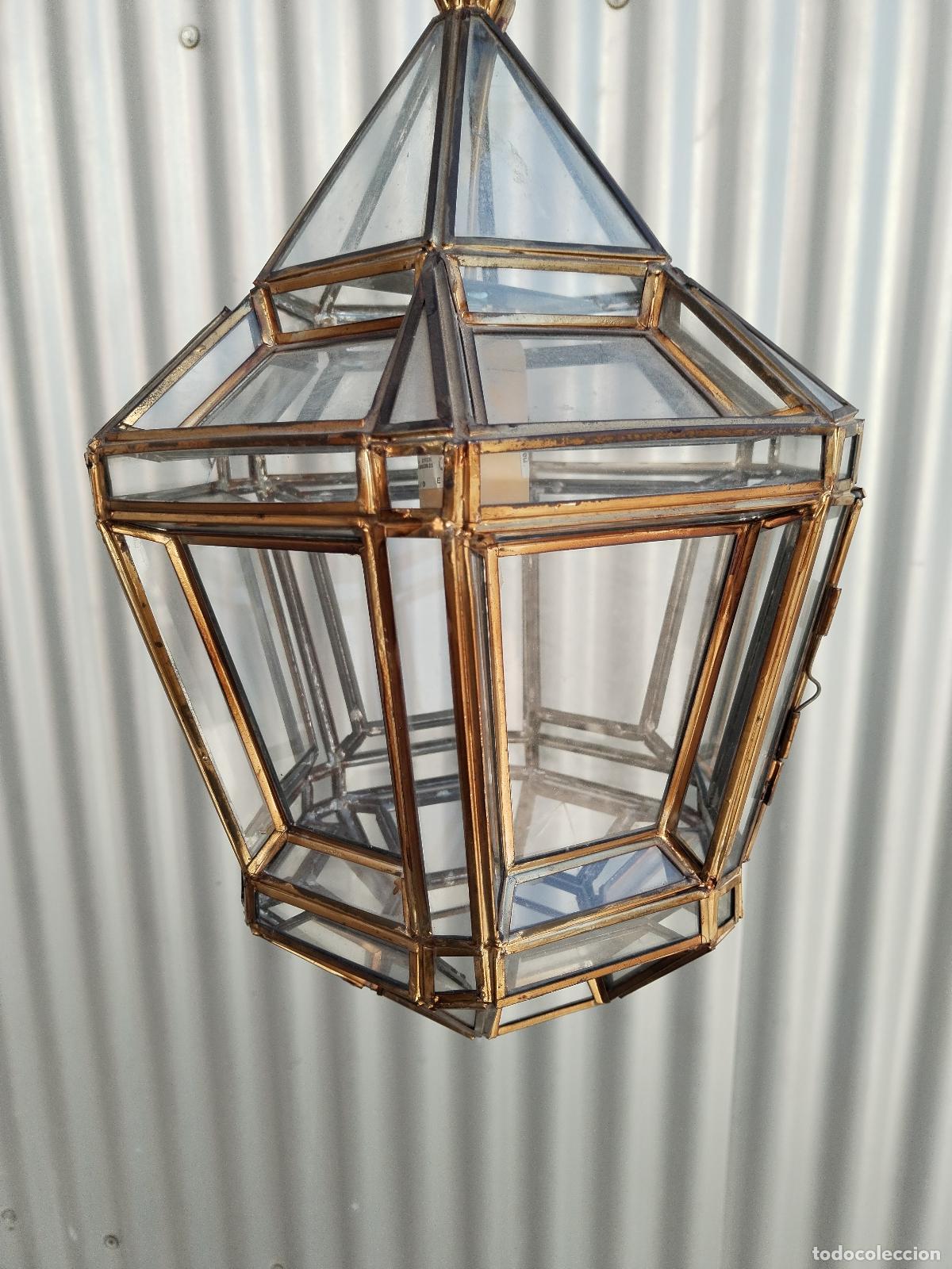 Antig&uuml;edades: farol granadino artesanal - Foto 3