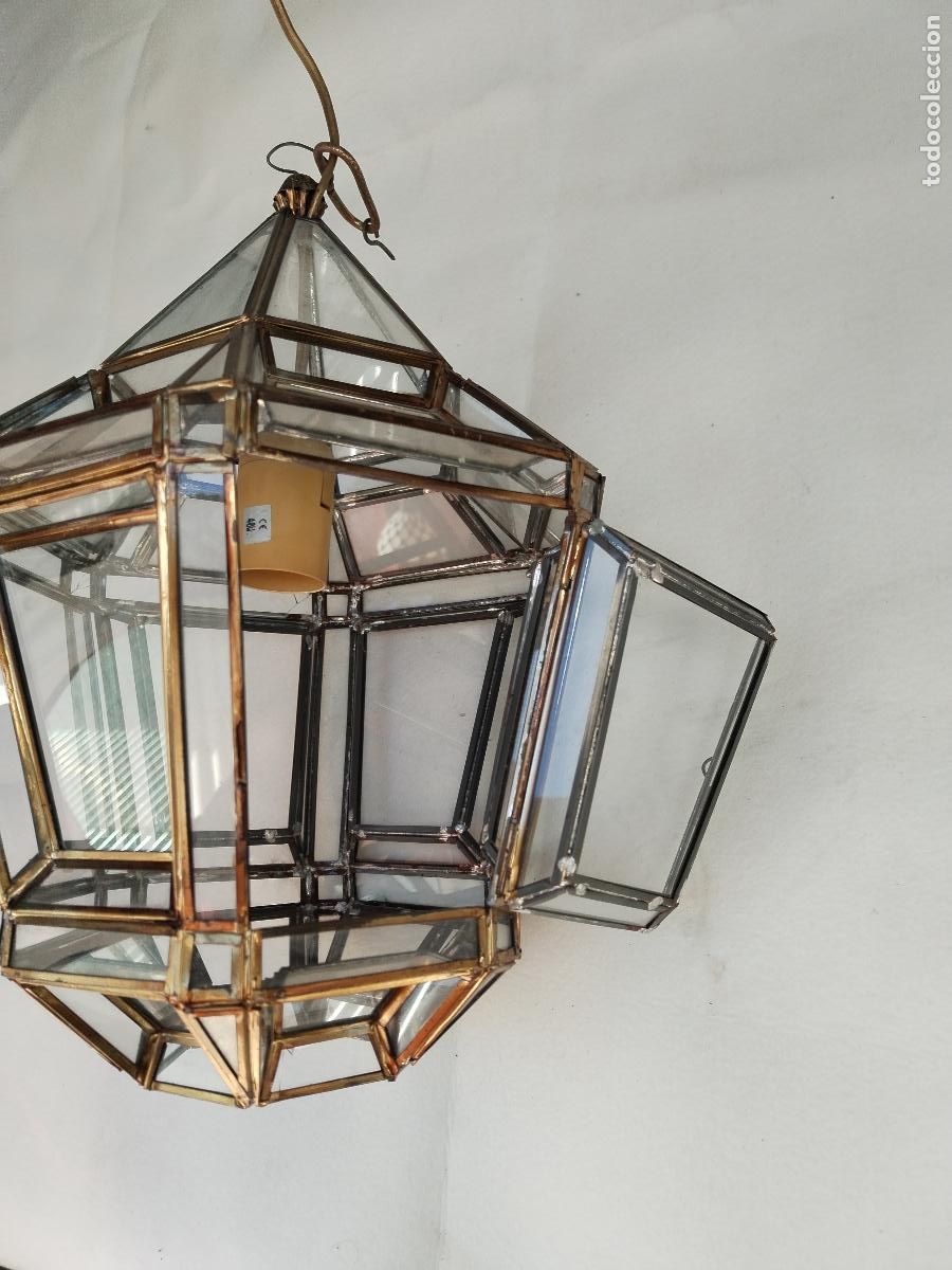 Antig&uuml;edades: farol granadino artesanal - Foto 4
