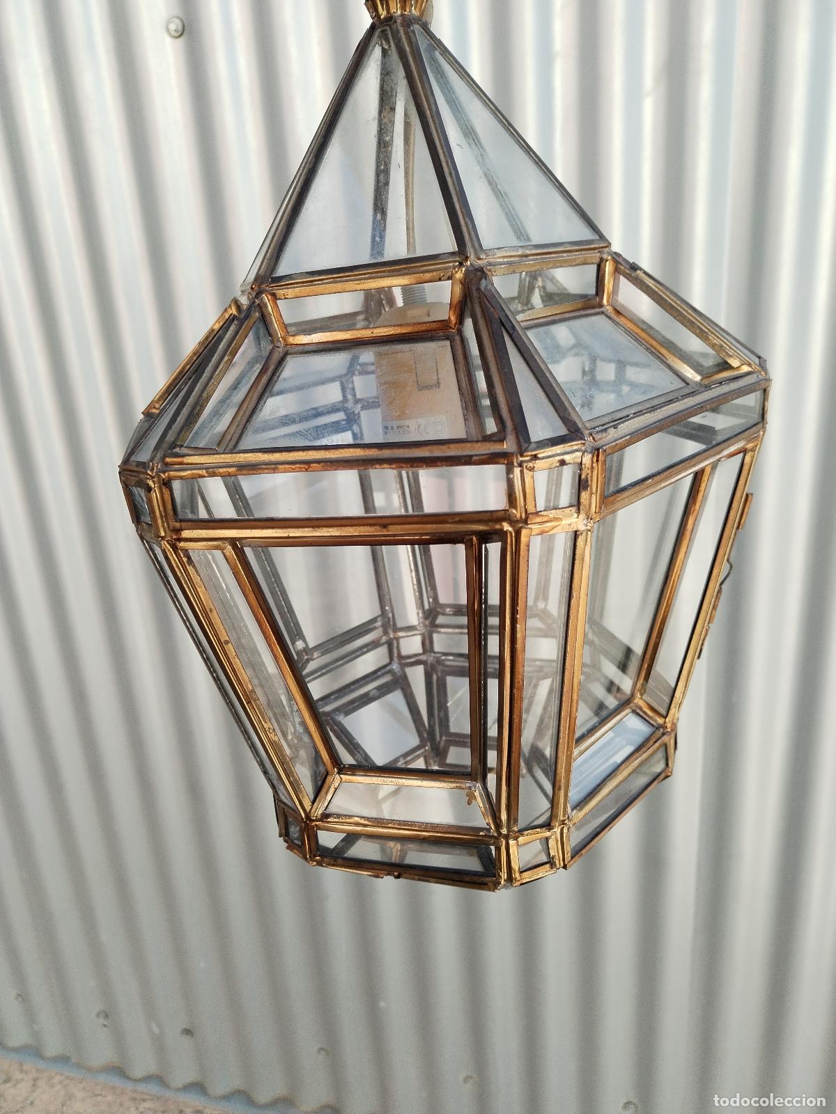 Antig&uuml;edades: farol granadino artesanal - Foto 5