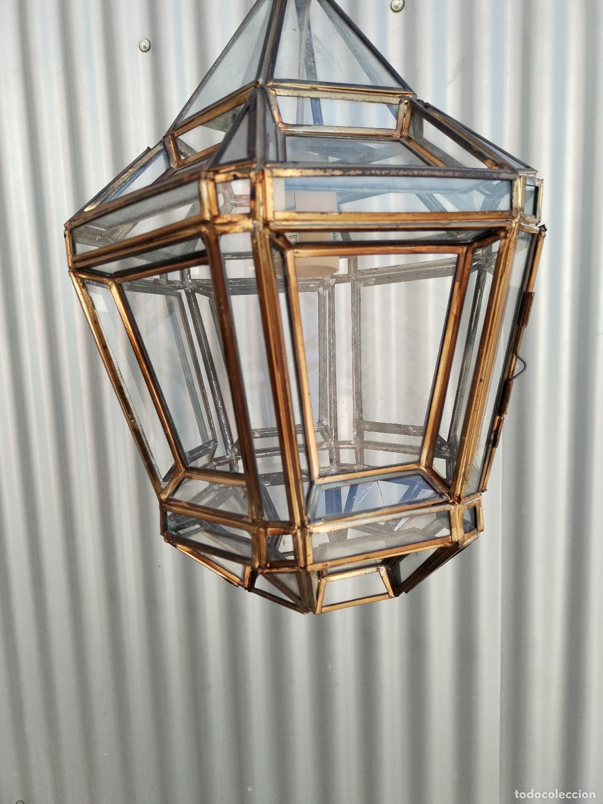 Antig&uuml;edades: farol granadino artesanal - Foto 7