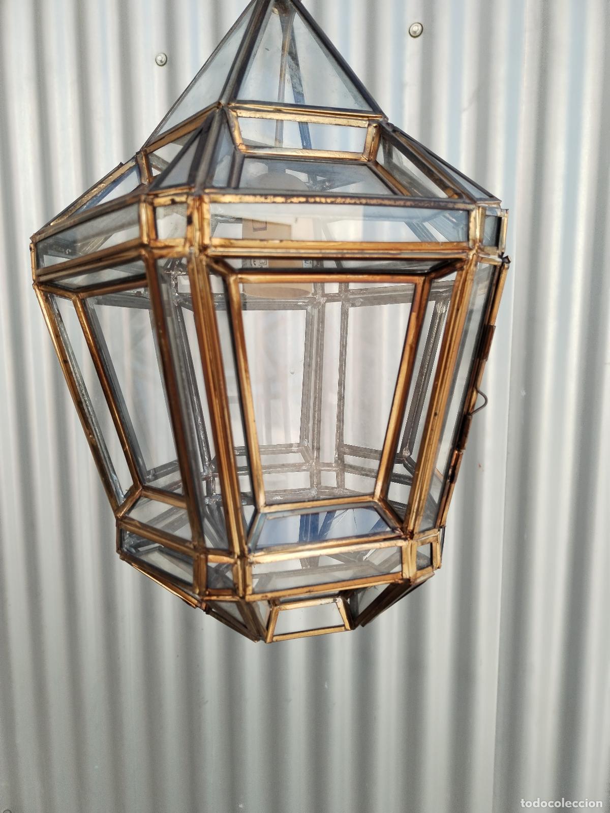 Antig&uuml;edades: farol granadino artesanal - Foto 9