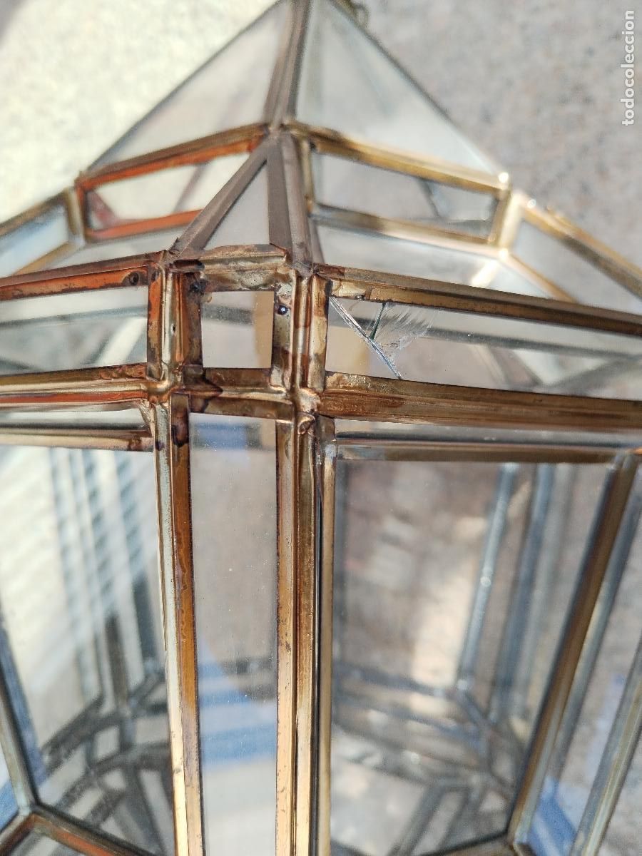 Antig&uuml;edades: farol granadino artesanal - Foto 10