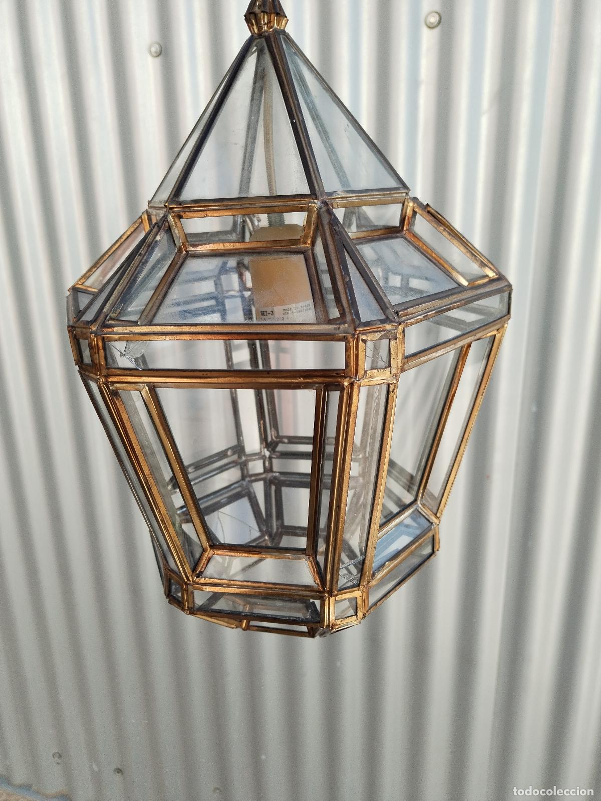 Antig&uuml;edades: farol granadino artesanal - Foto 13