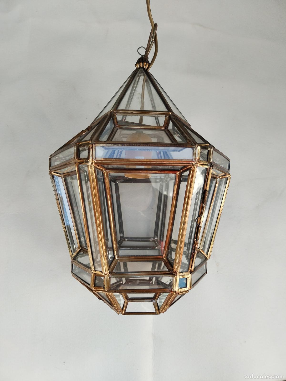 Antig&uuml;edades: farol granadino artesanal - Foto 1