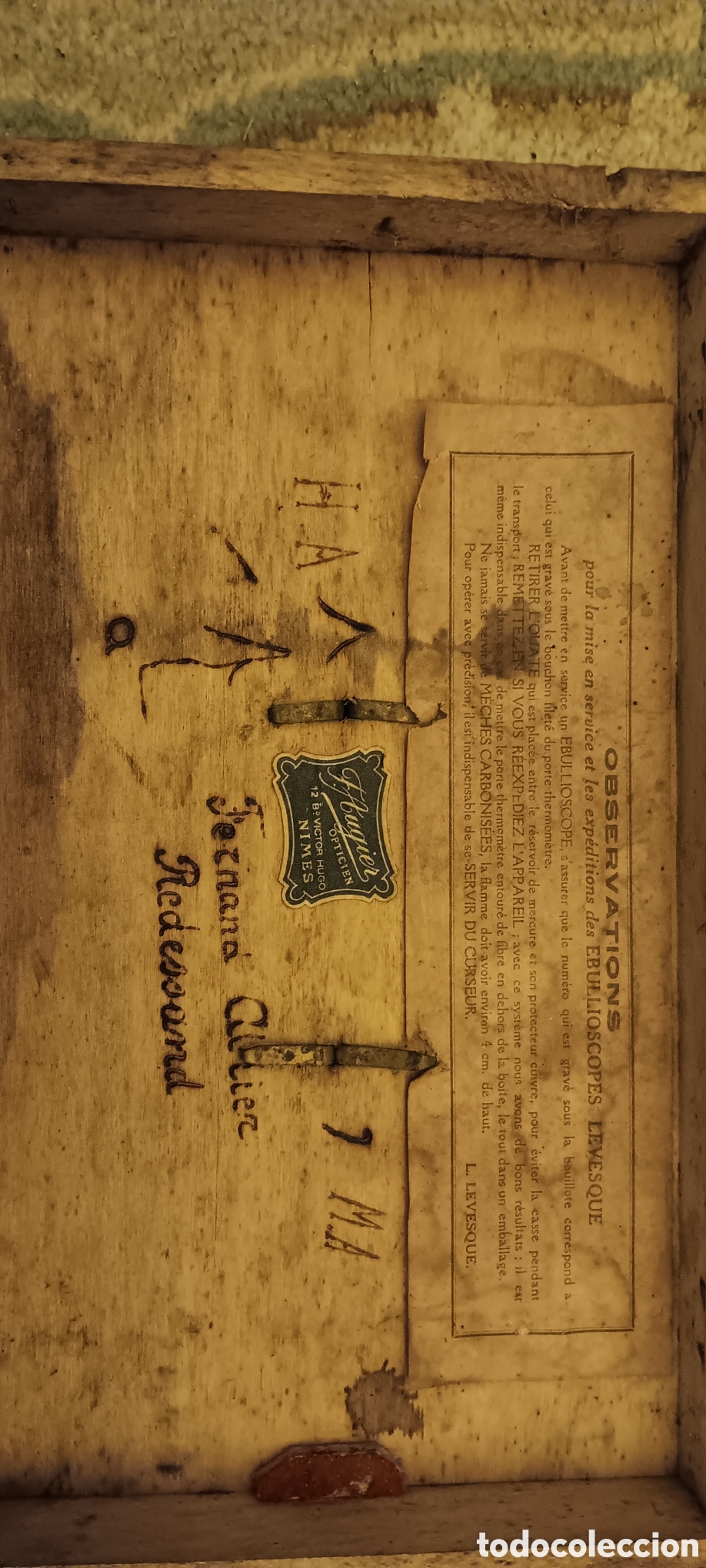 Antig&uuml;edades: Antiguo ebulliometro ebullioscope - Foto 3