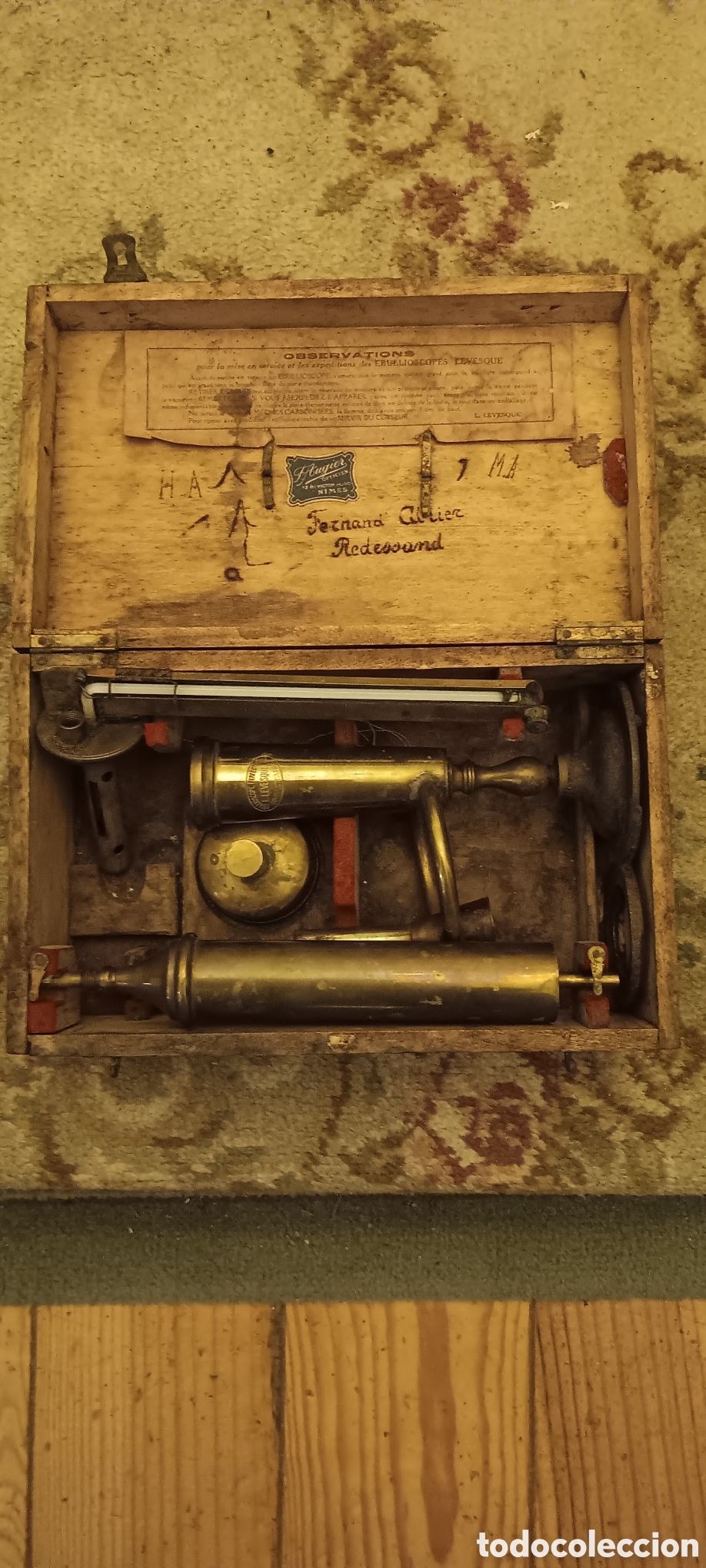 Antig&uuml;edades: Antiguo ebulliometro ebullioscope - Foto 1