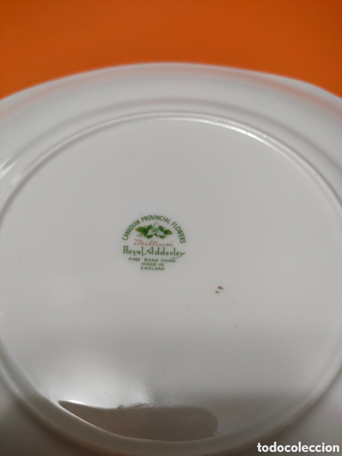 Antig&uuml;edades: Peque&ntilde;a bandeja para dulces Royal Adderley - Foto 4