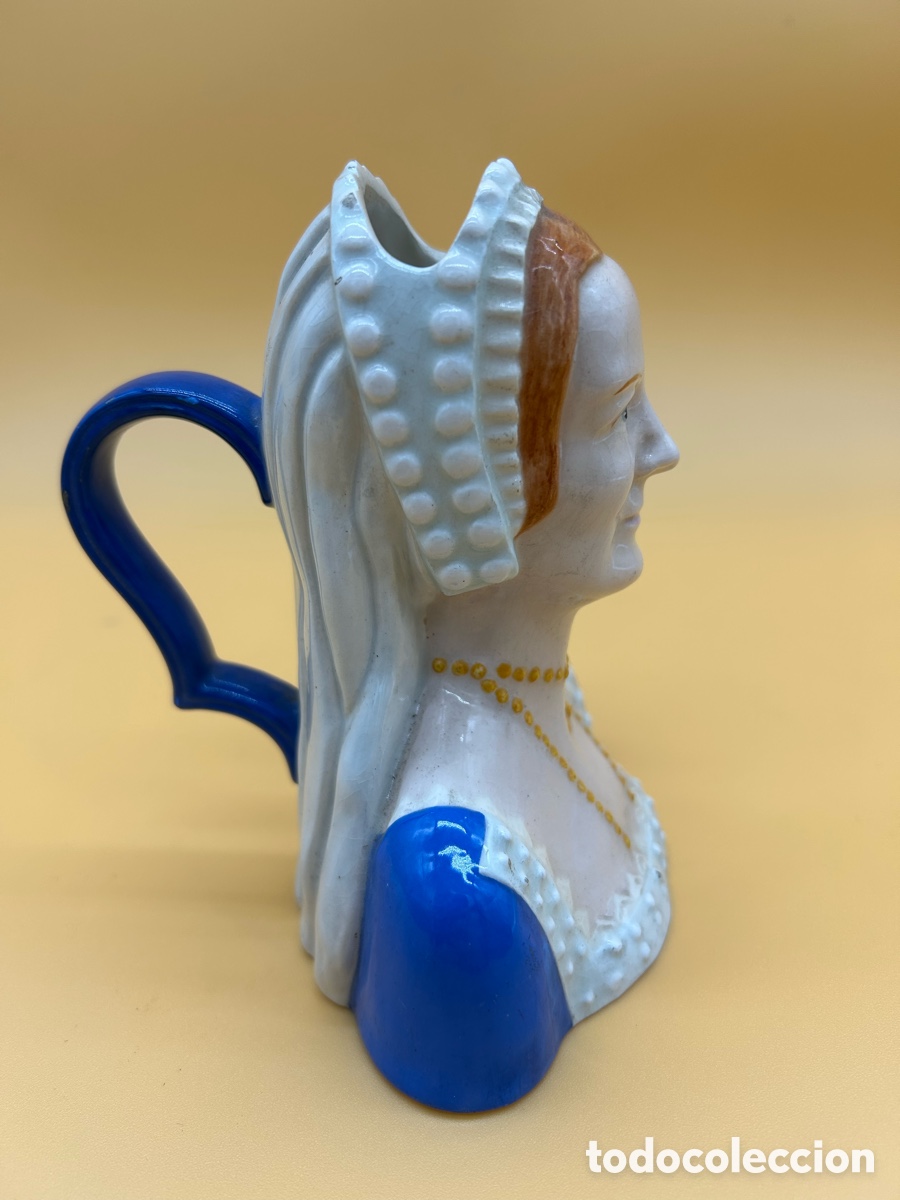 Antig&uuml;edades: Jarrita con asa, de porcelana inglesa - Foto 4