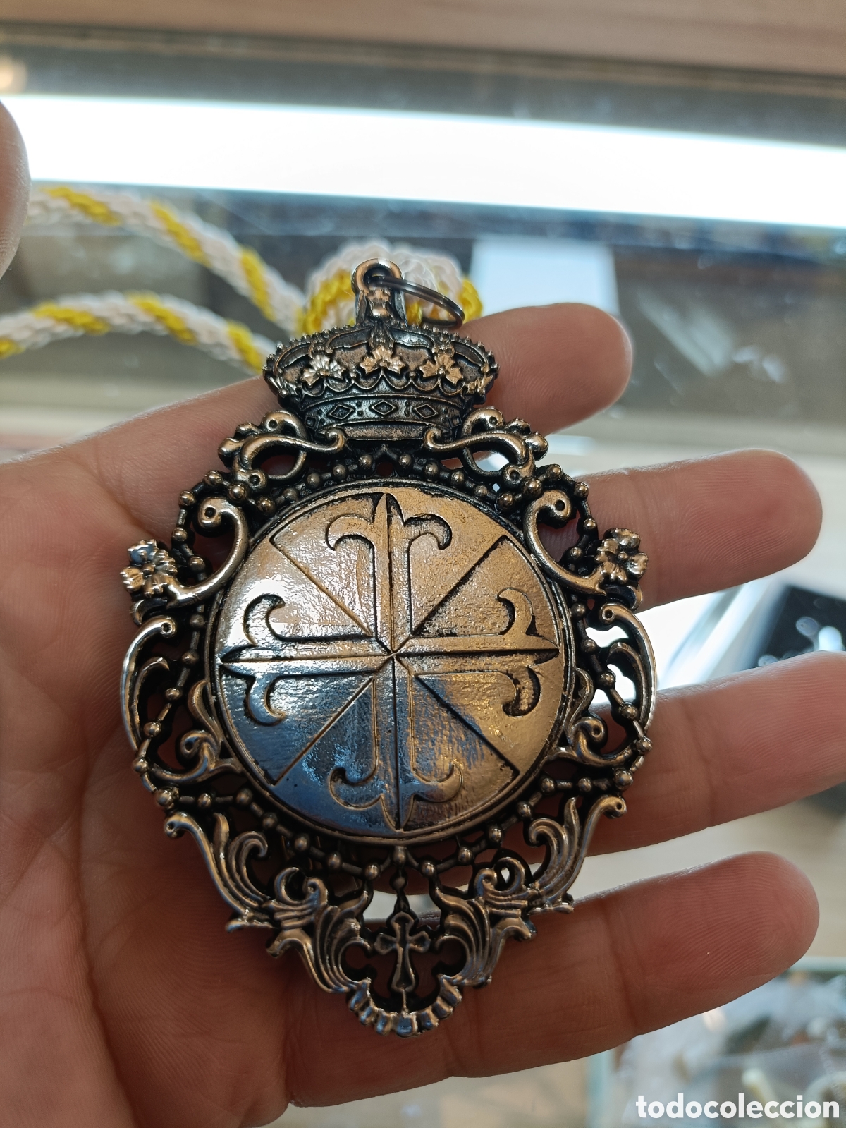Antig&uuml;edades: MEDALLA RELIGIOSA COFRAD&Iacute;A - Foto 2