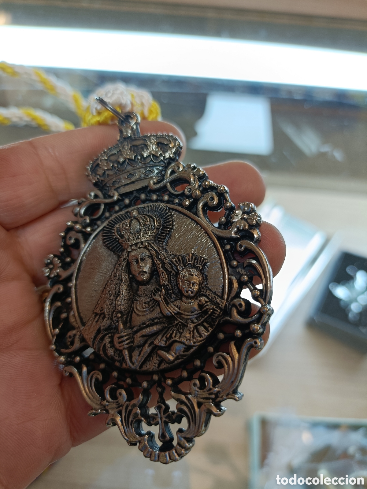 Antig&uuml;edades: MEDALLA RELIGIOSA COFRAD&Iacute;A - Foto 4