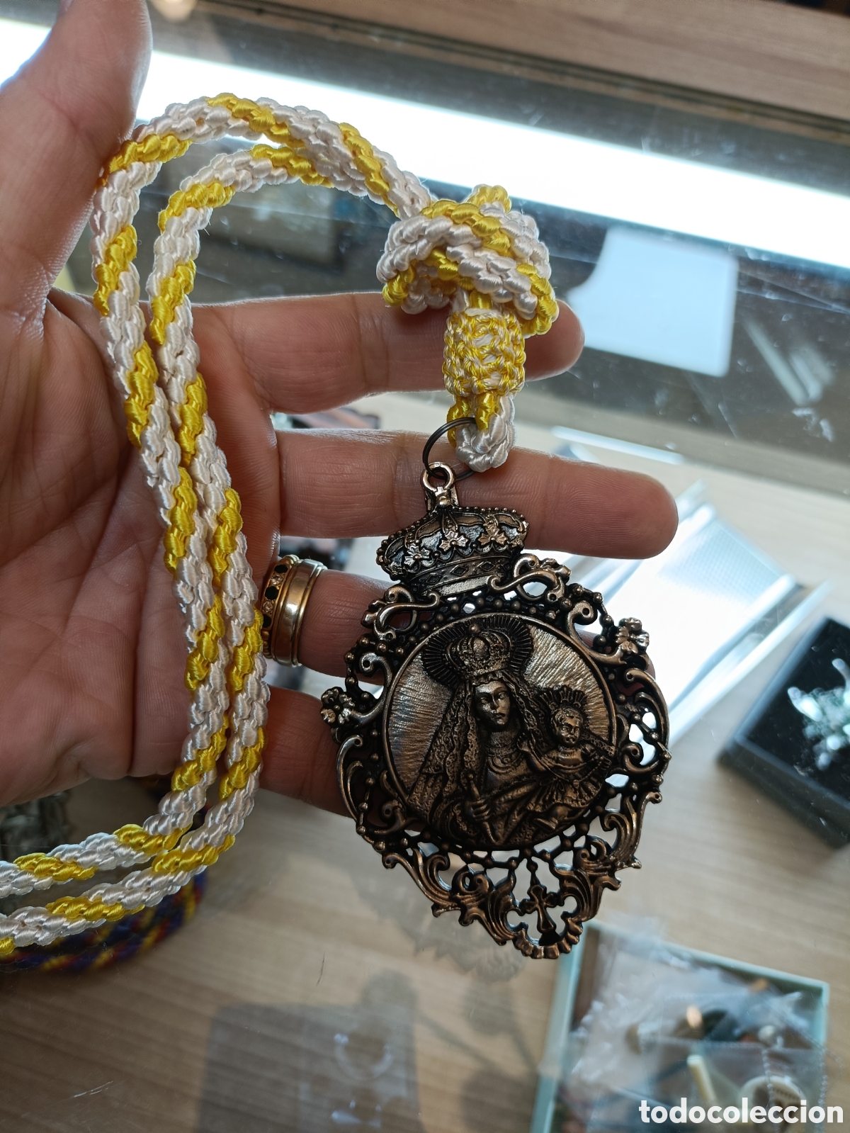 Antig&uuml;edades: MEDALLA RELIGIOSA COFRAD&Iacute;A - Foto 6