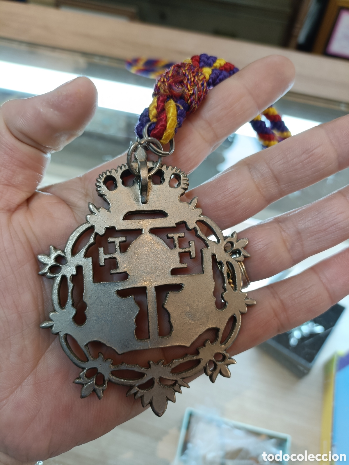 Antig&uuml;edades: MEDALLA RELIGIOSA COFRAD&Iacute;A - Foto 3