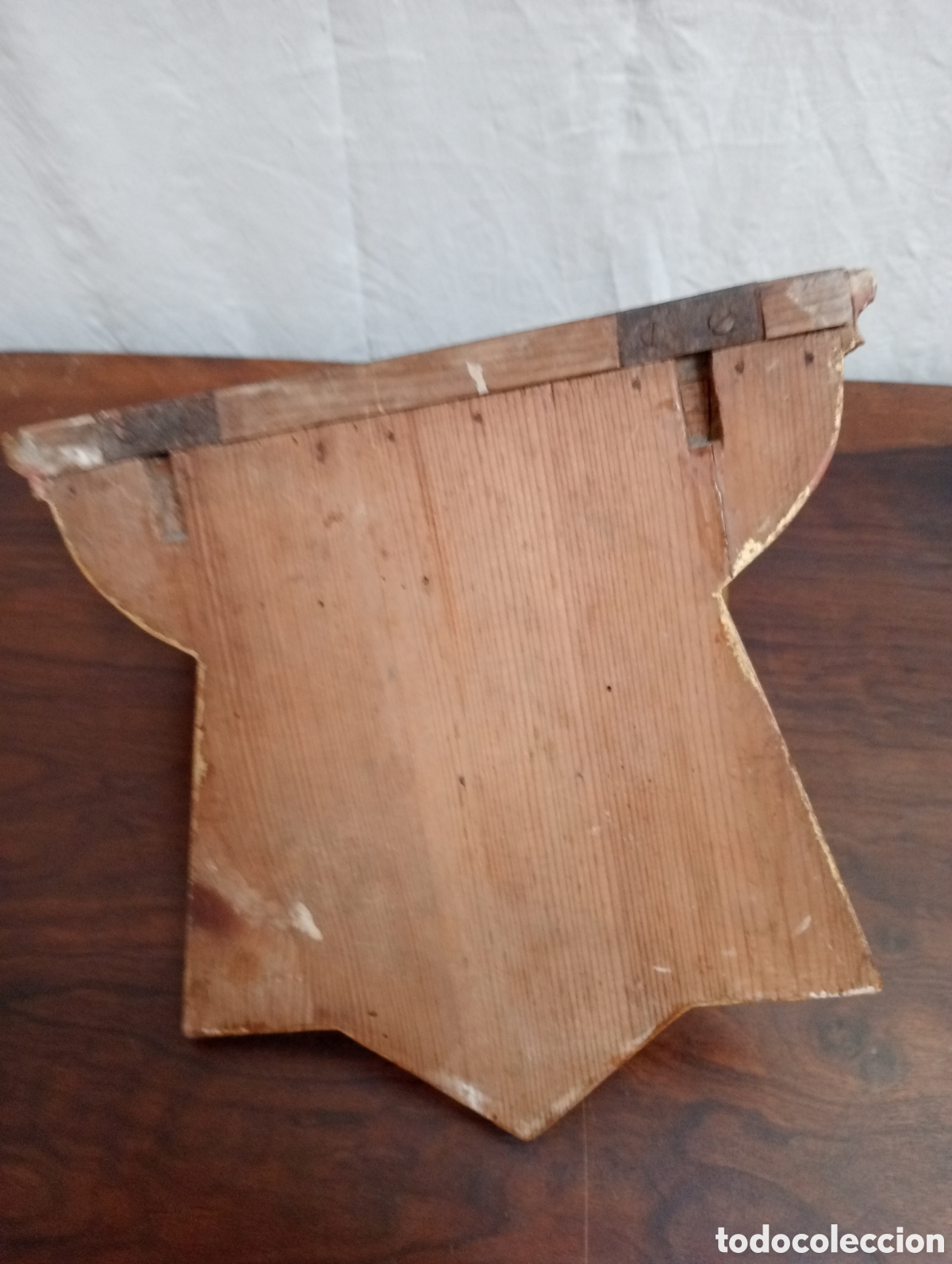 Antig&uuml;edades: M&eacute;nsula de madera pan de oro - Foto 4