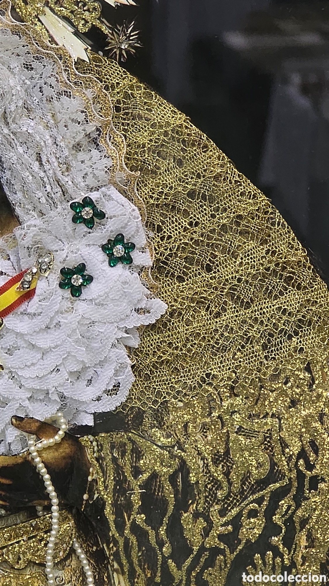 Antig&uuml;edades: Cuadro Esperanza Macarena relieve con detalles - Foto 4
