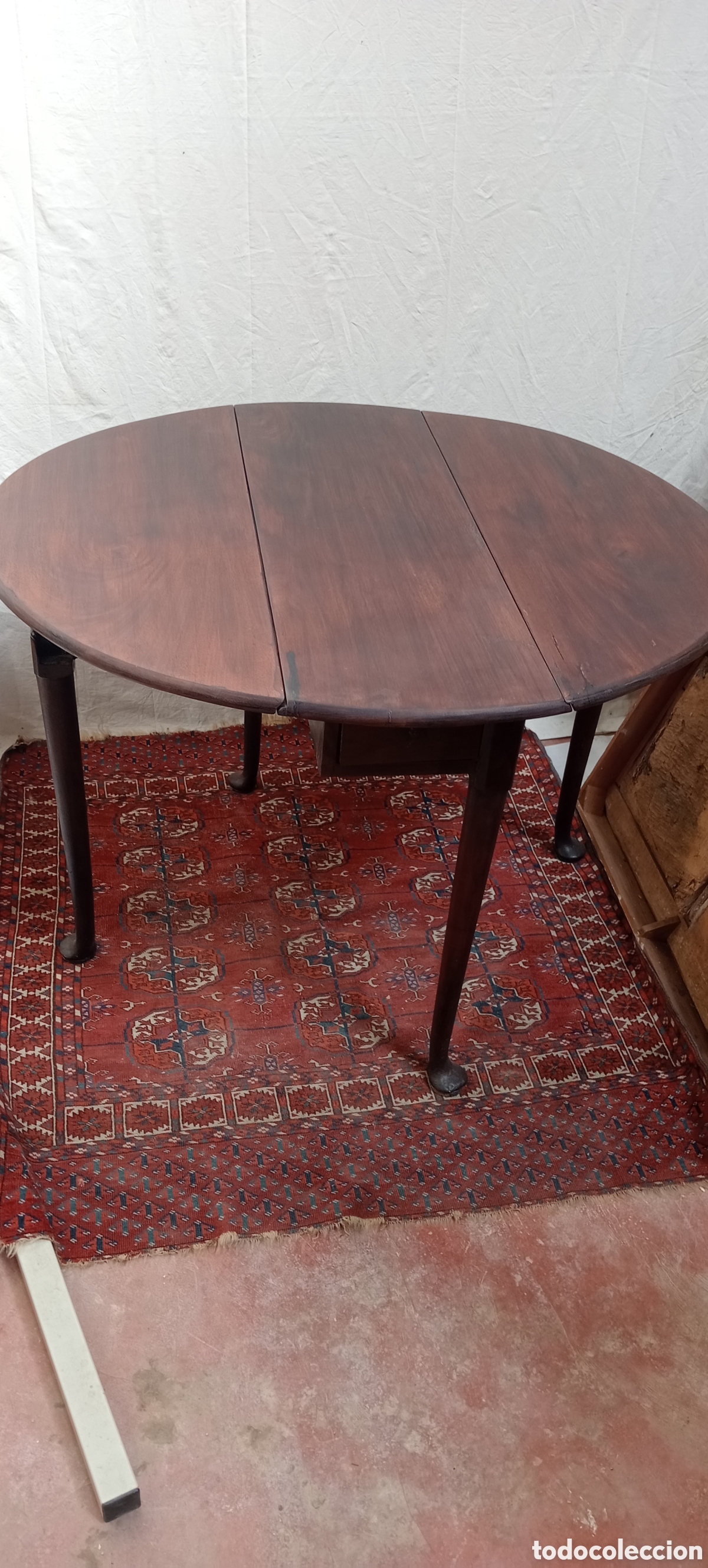 Antig&uuml;edades: Mesa Georgiana de caoba - Foto 3