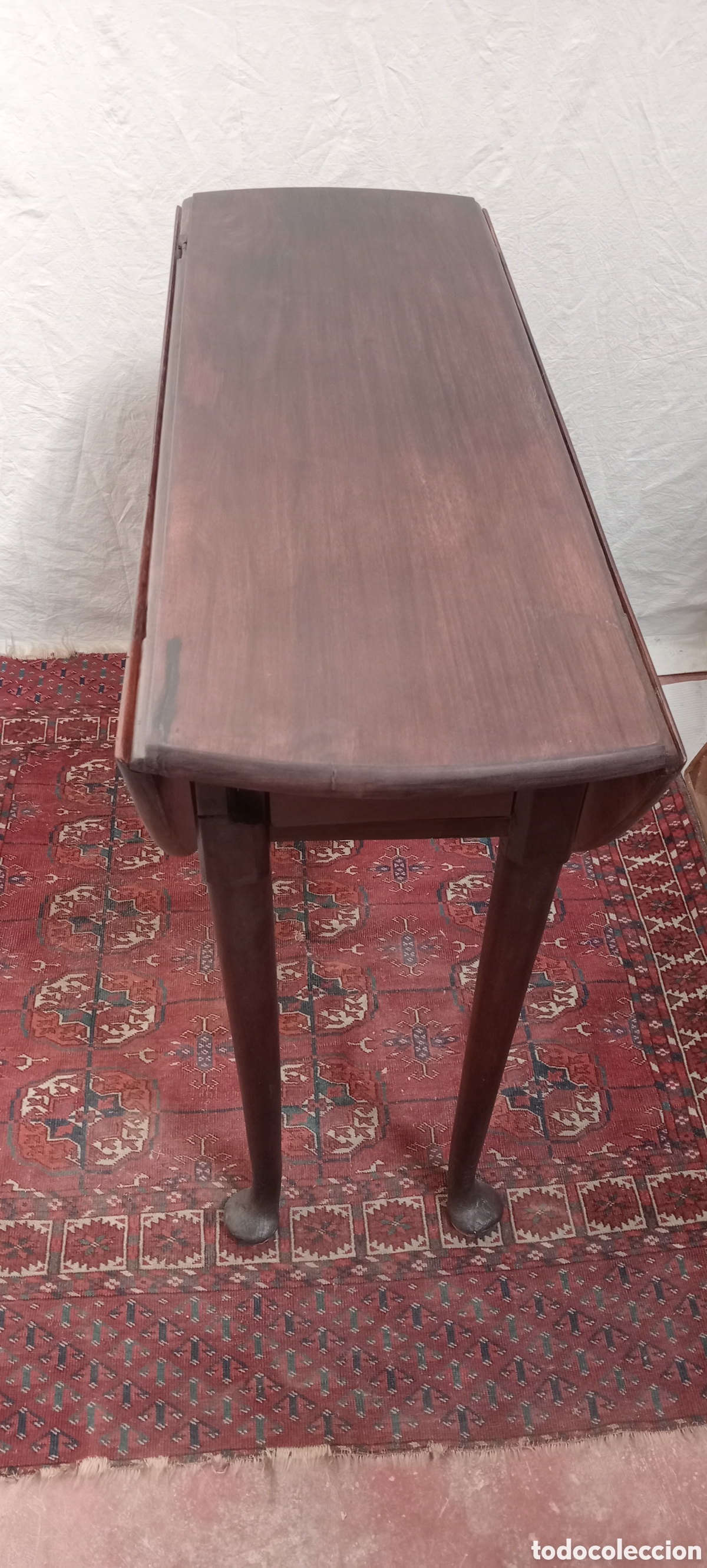 Antig&uuml;edades: Mesa Georgiana de caoba - Foto 1