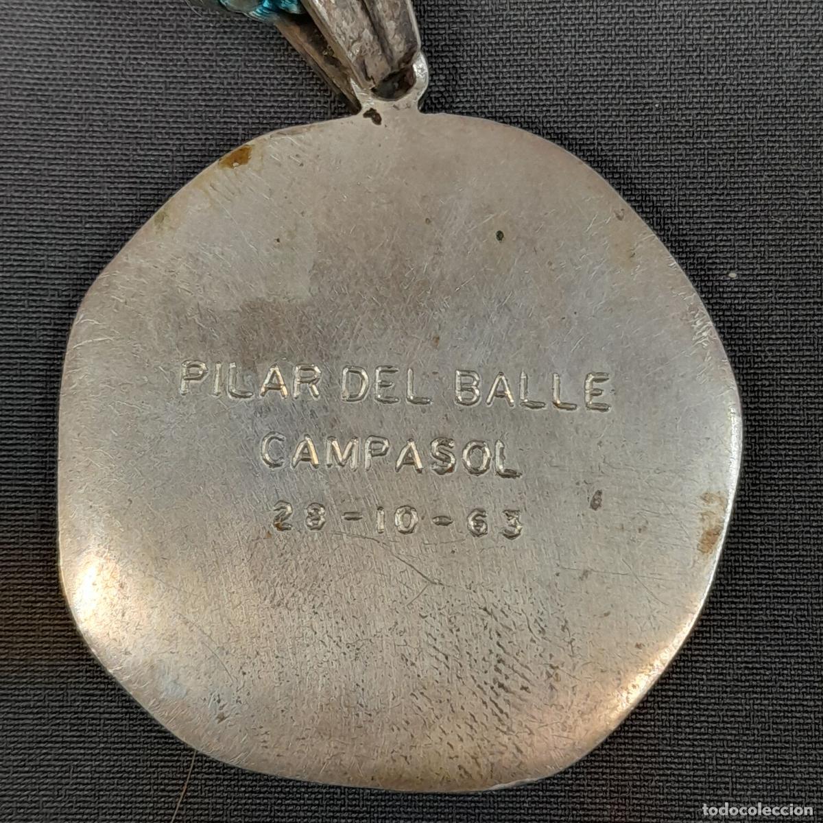 Antig&uuml;edades: M-2172. MEDALLA DE PLATA. A&Ntilde;O 1963. - Foto 3