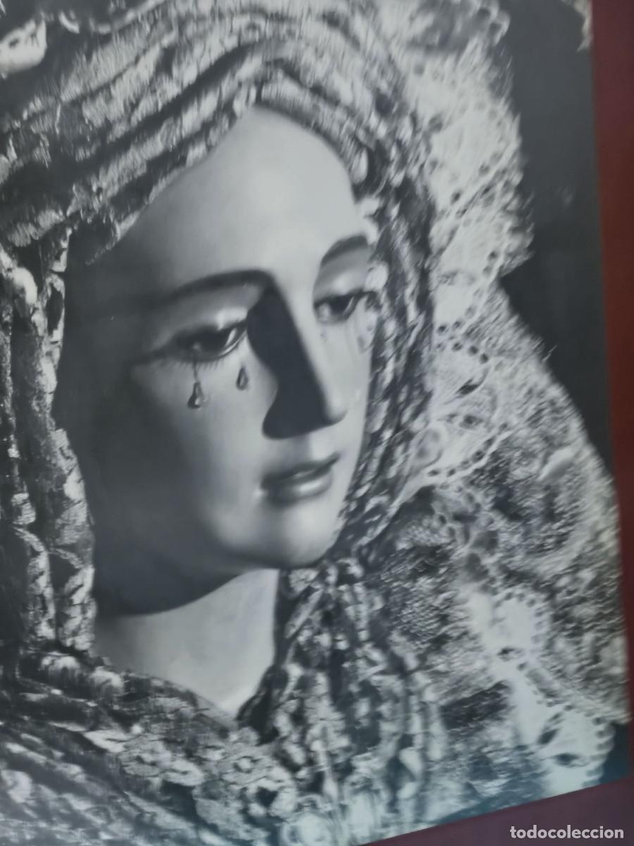 Antig&uuml;edades: cuadro dorado con lamina de la virgen - Foto 3