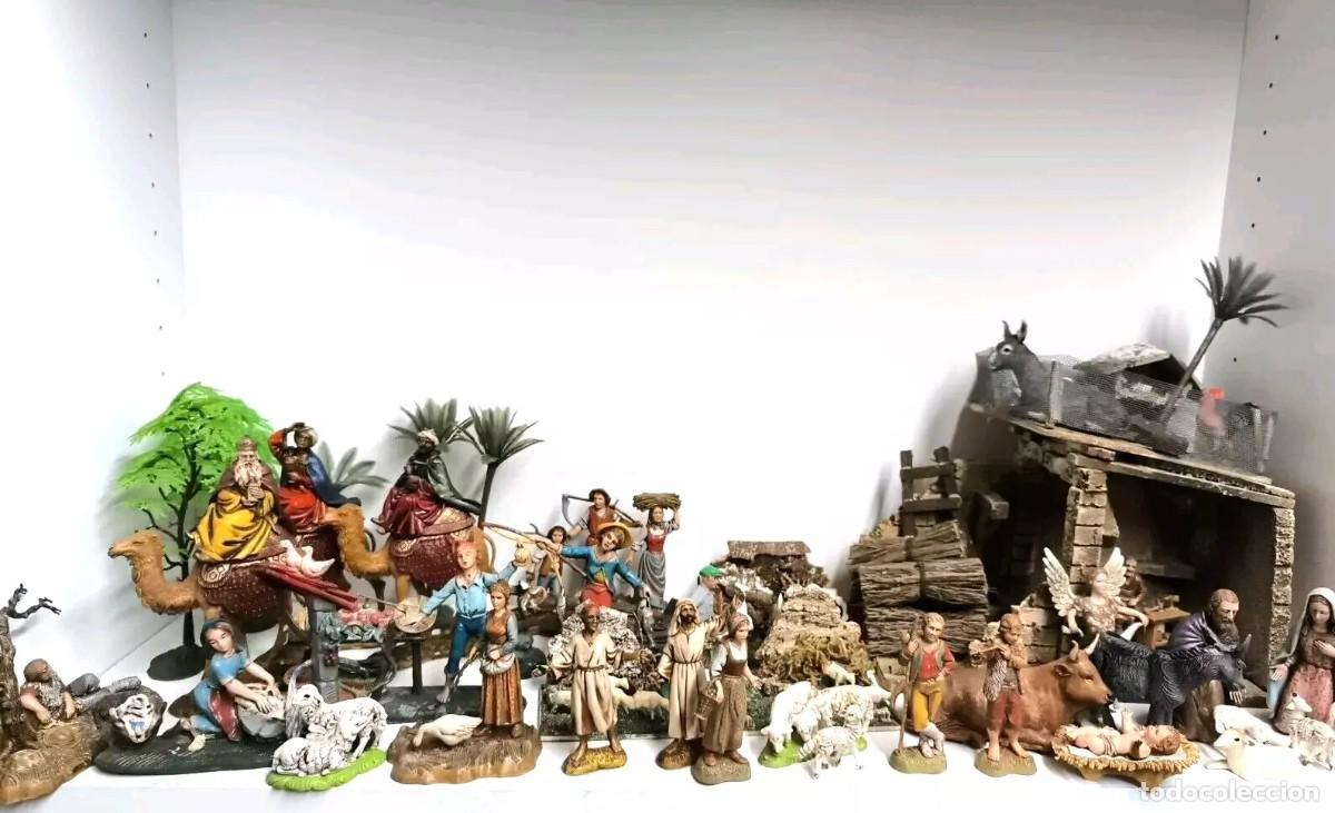 Antig&uuml;edades: Bel&eacute;n Figuras Ect Gran Lote - Foto 1