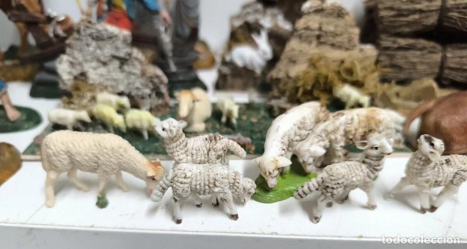 Antig&uuml;edades: Bel&eacute;n Figuras Ect Gran Lote - Foto 2