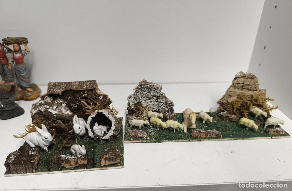 Antig&uuml;edades: Bel&eacute;n Figuras Ect Gran Lote - Foto 6