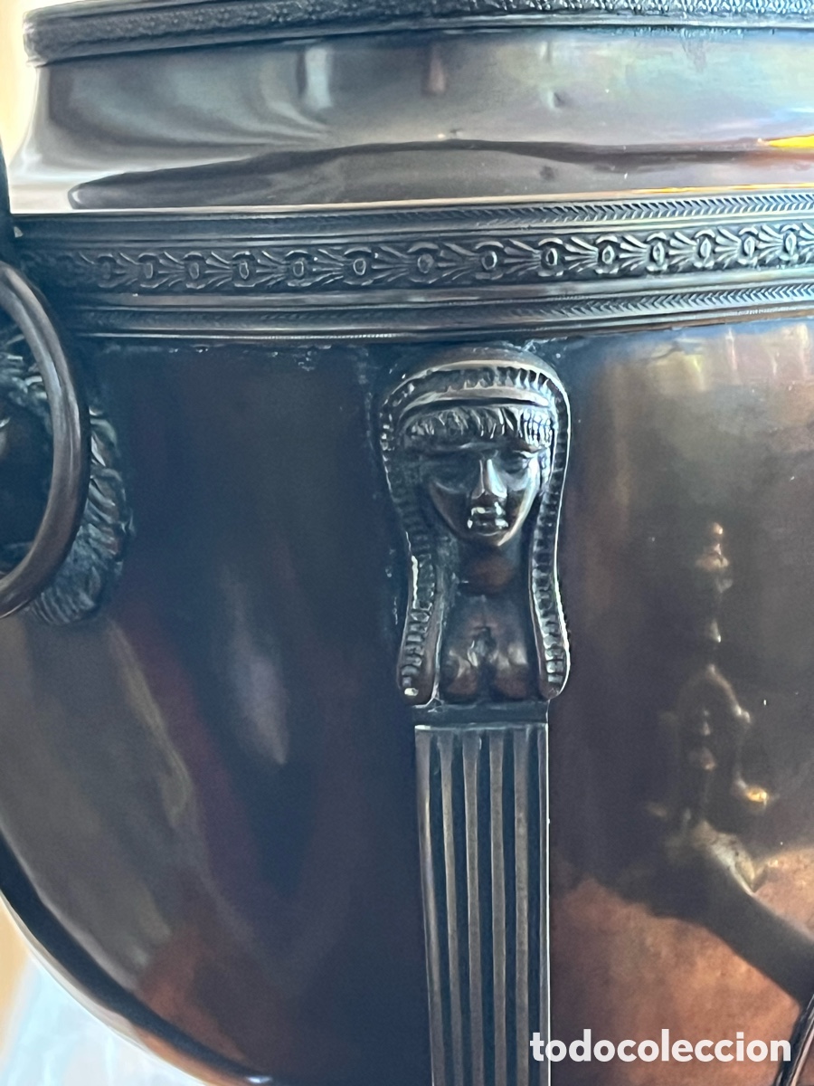 Antig&uuml;edades: Samovar de cobre franc&eacute;s. - Foto 5